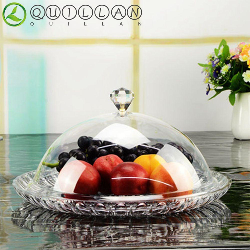 Khay Đứng Trong Suốt Có Nắp Đậy Đựng Trà Chiều / Bánh Tráng Miệng