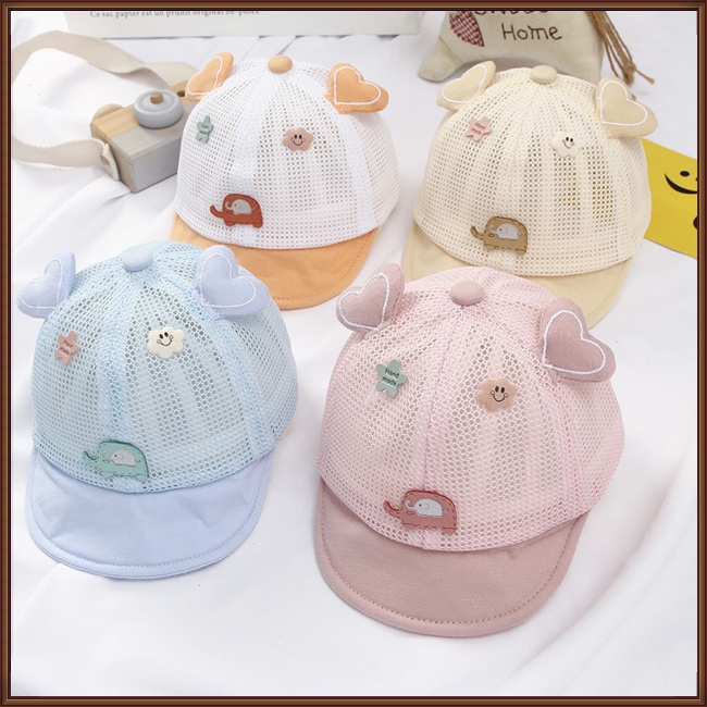 Mũ Lưỡi Trai Chống Nắng In Họa Tiết Hoạt Hình Dễ Thương Thời Trang Mùa Hè Cho Bé Trai Và Gái Từ 8-24 Tháng