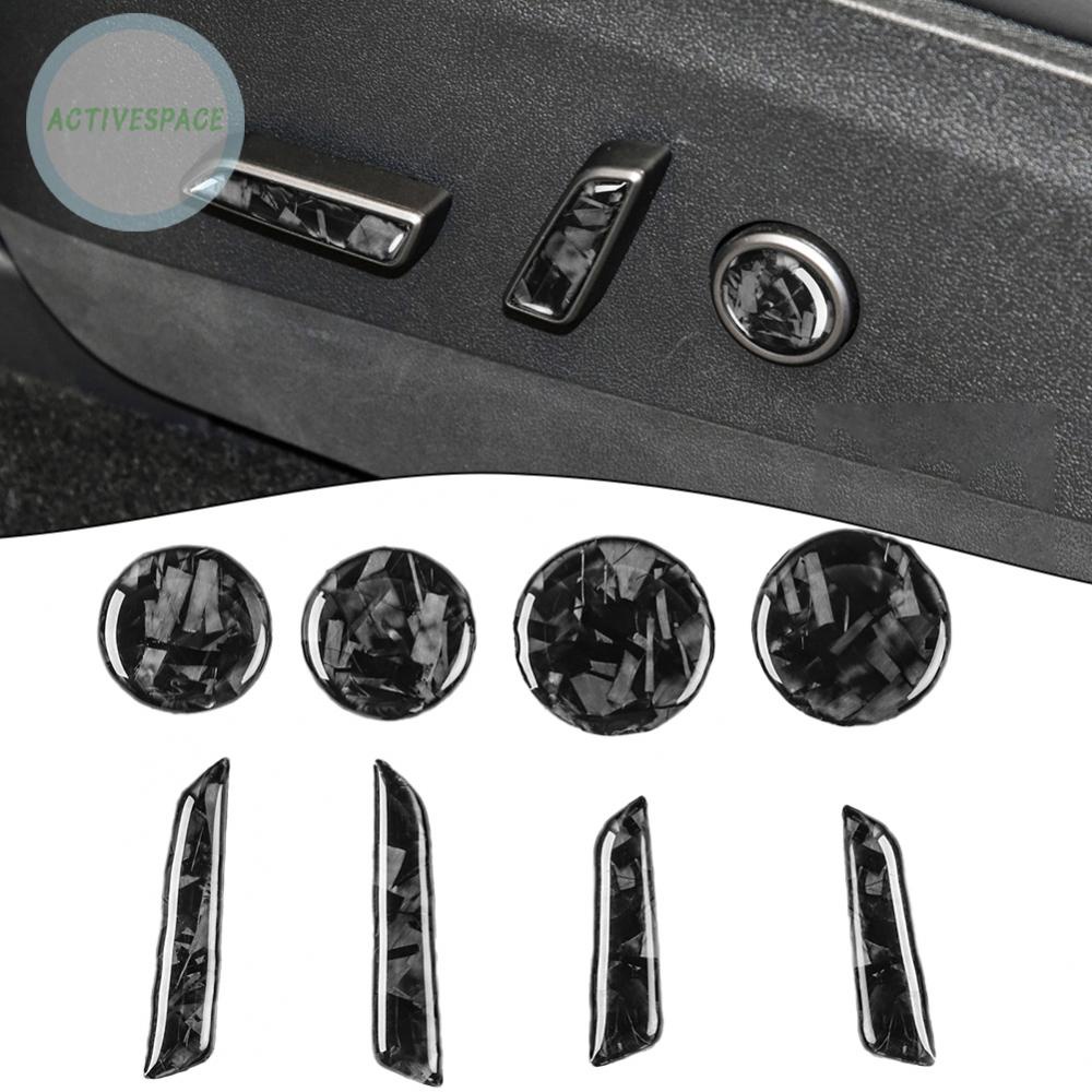 Cover Trim Stickers 8Pcs/set Accessories Adjustment Button For Tesla Model 3 Y【TESLA】