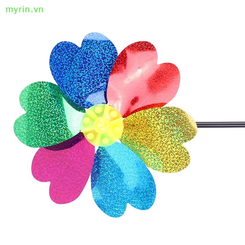 Chong Chóng Hình Con Ong Đính Kim Sa Trang Trí Sân Vườn