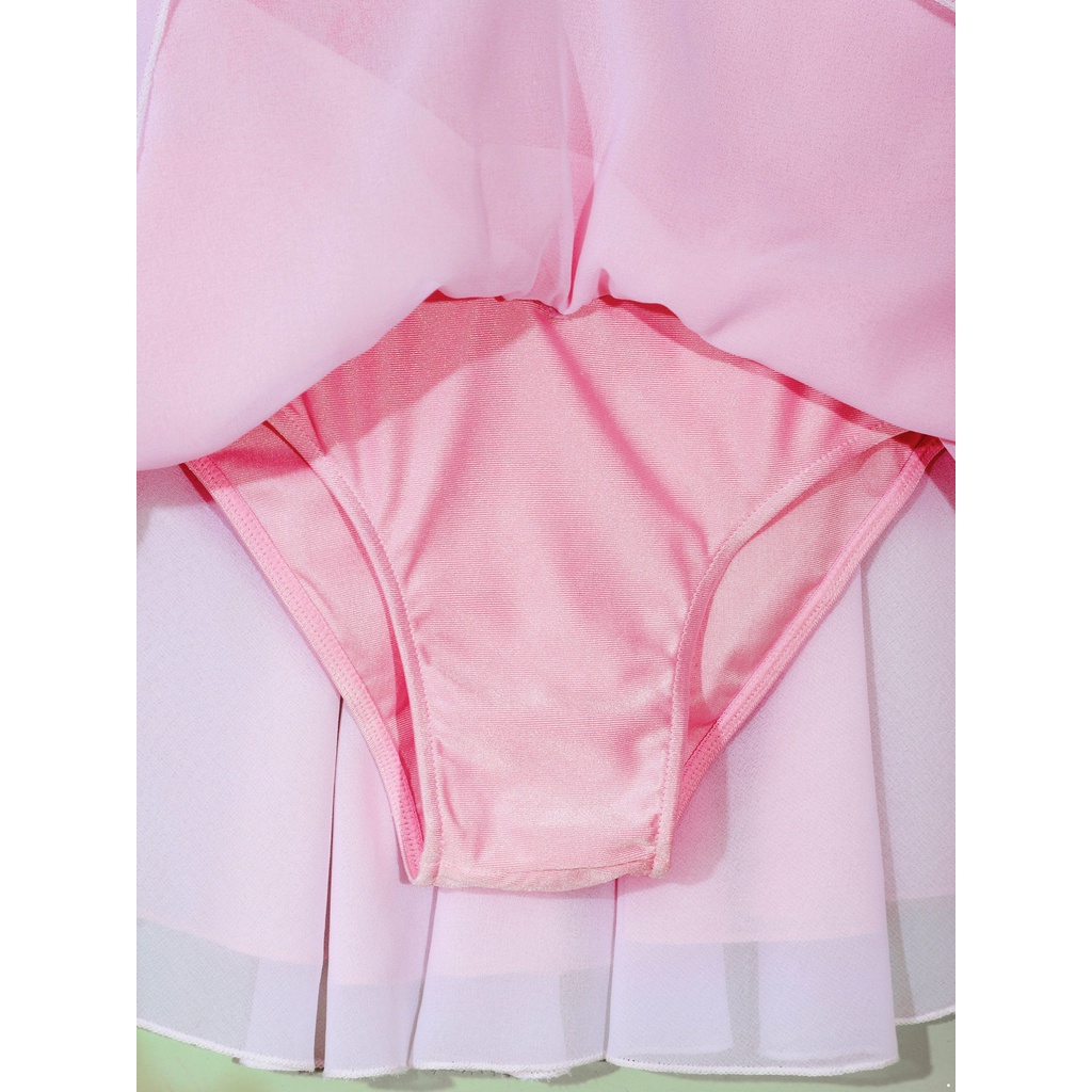 Trẻ Em Bé Gái Thời Trang Quần Áo Không Tay Cổ Tròn Sáng Bóng Kim Cương Giả Trang Trí Phong Cách Chắp Vá Rỗng Lưng Đầm Khiêu Vũ