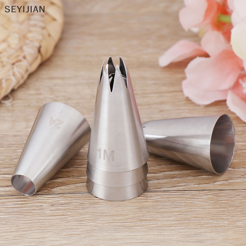 Bộ 5 Đuôi Bắt Bông Kem Bằng Thép Không Gỉ