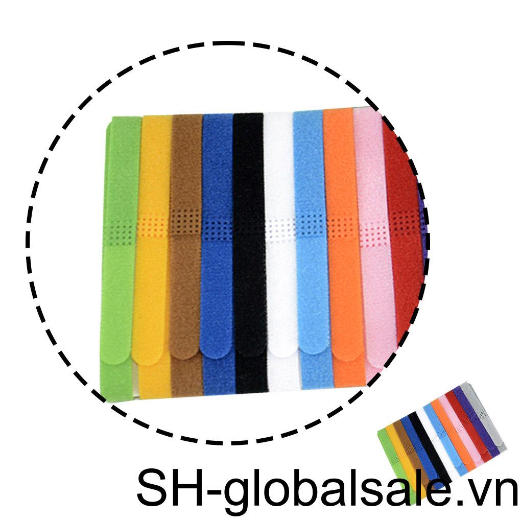 Set 12 Vòng Cổ Choker Bằng Nylon Màu Sắc Đơn Giản Cho Thú Cưng