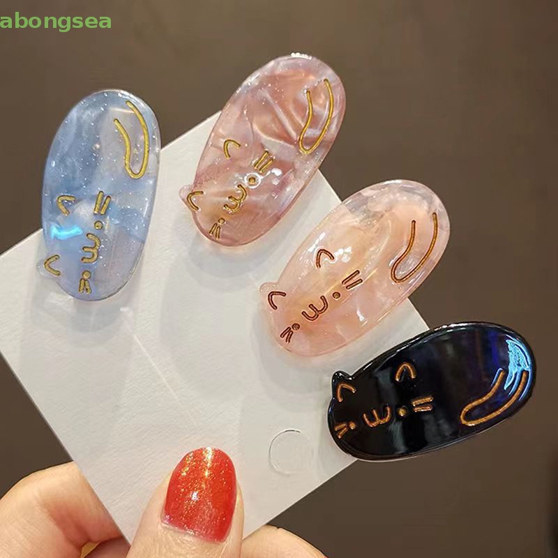 Kẹp Tóc Hình Mèo Nhỏ Xinh Xắn Thời Trang Hàn Quốc Cho Nữ