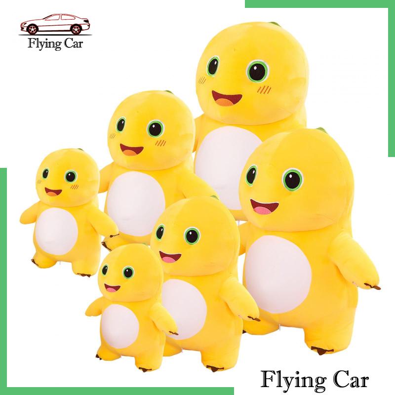 [Lzdjfmy2] Thú Nhồi Bông Hình Động Vật Thật Có Khóa Kéo Mềm Mại Đáng Yêu Cho Phòng Ngủ