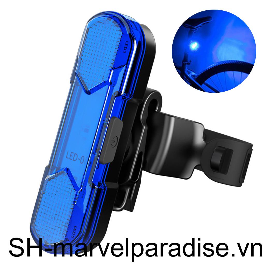 Đèn Hậu 30lm Chống Thấm Nước 360 Độ Cho Xe Đạp Leo Núi° Đèn Đuôi Xe Đạp Leo Núi Ban Đêm Xoay Được Có Thể Tháo Rời
