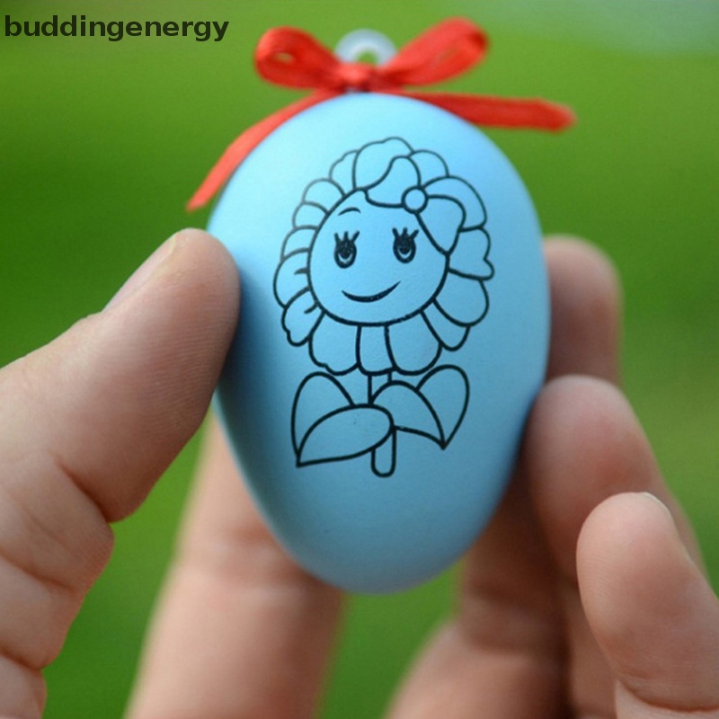 {BUDDI} Quả Trứng Xốp Nhiều Màu Sắc Dùng Trang Trí Lễ Phục Sinh / Tiệc Tùng / Nhà Ở {BUDDI {BUDDI {buddingenergy