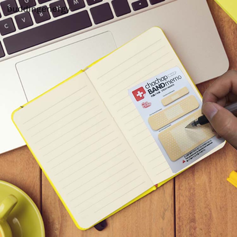 {BUDDI} Giấy Ghi Chú Họa Tiết Băng Cá Nhân Dễ Thương Dùng Trong Văn Phòng Phẩm