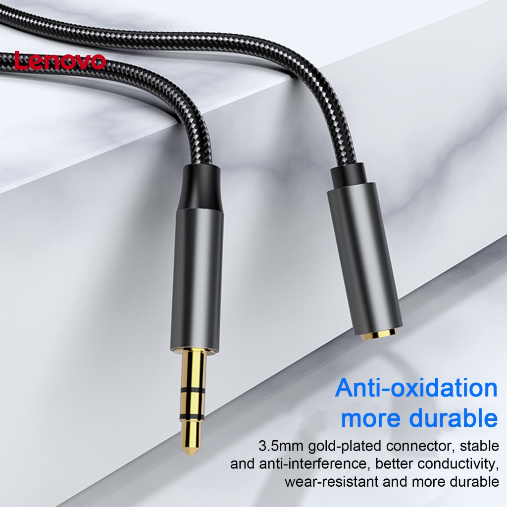 Dây Cáp Âm Thanh Hoa Hướng Dương Ổn Định Chất Lượng Cao Bện Nylon Không Rối Chuyển Đổi Từ Male Sang Female Mạ Vàng 3.5mm Aux