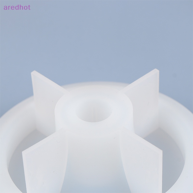 1 Khuôn Silicone Tròn Làm Bánh Hình Bông Hoa Mới