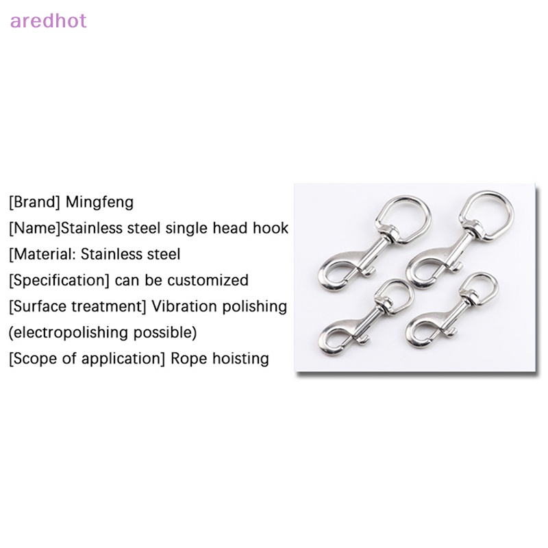 Móc Khóa Đơn Bằng Thép Không Gỉ Chuyên Dụng Cho Thợ Lặn Mới