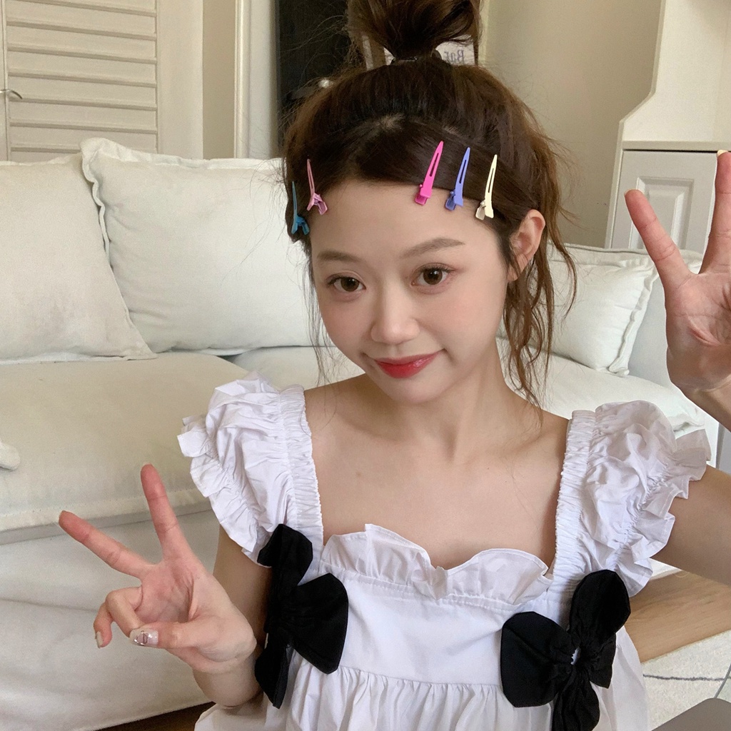 Hộp 20 Kẹp Tóc Màu Kẹo Phong Cách Ins Mới Cho Nữ