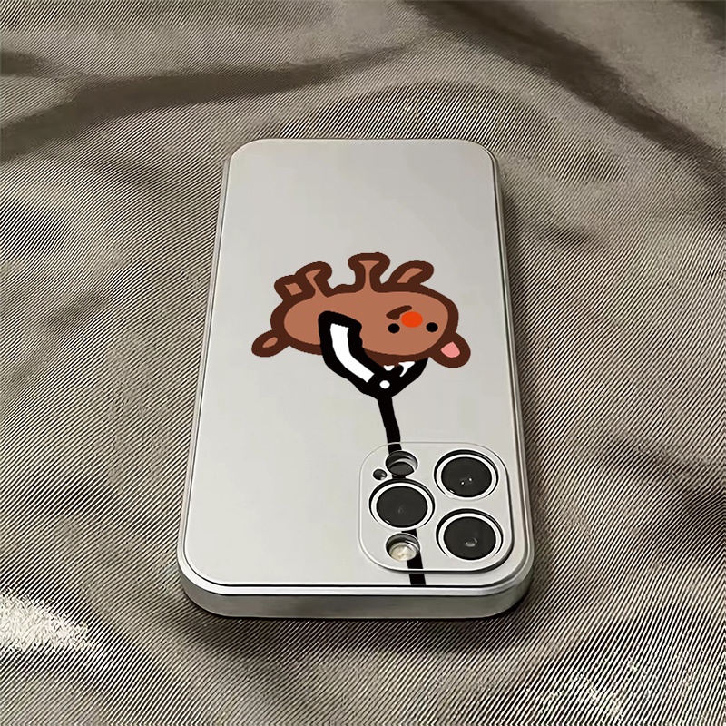 Ốp Điện Thoại Silicon TPU Mềm Mạ Điện Chống Sốc Cho IPhone 14 13 12 Pro Max 11 XS XR X 8 + 7 6S Plus