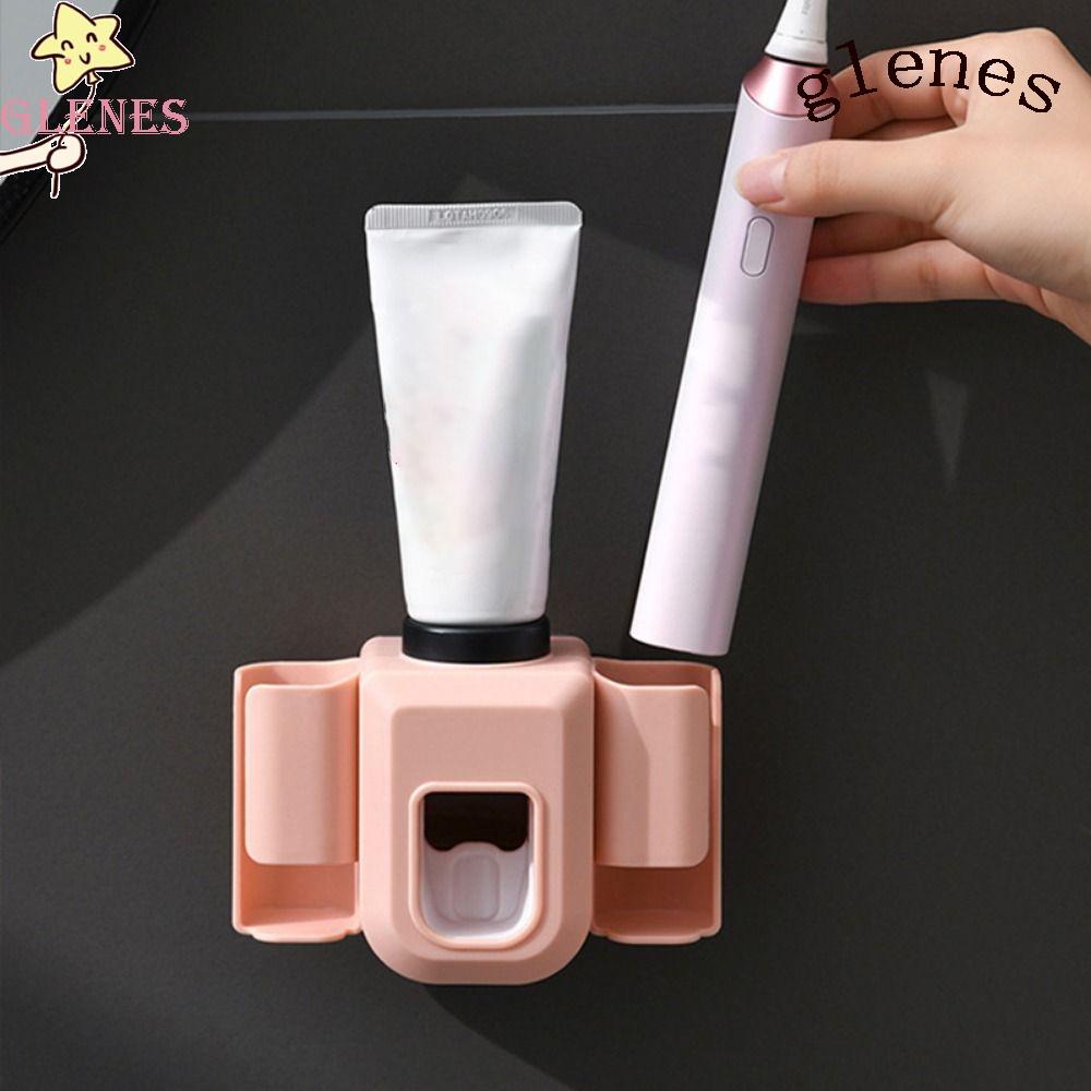 Giá Đỡ Lấy Kem Đánh Răng Tự Động Hai Lỗ Sáng Tạo Cho Phòng Tắm 2023