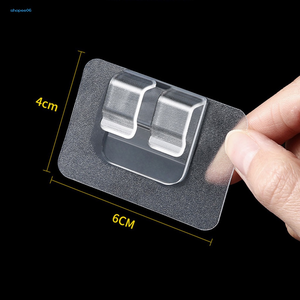 Set 10 Miếng Dán Cố Định Thảm Chống Trượt Trong Suốt Cho Xe Hơi