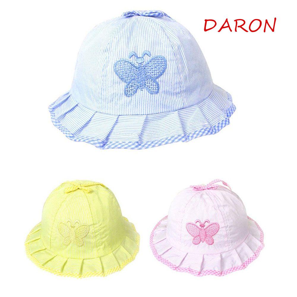 Mũ Cotton Hình Bướm Phong Cách Mùa Hè Cho Bé