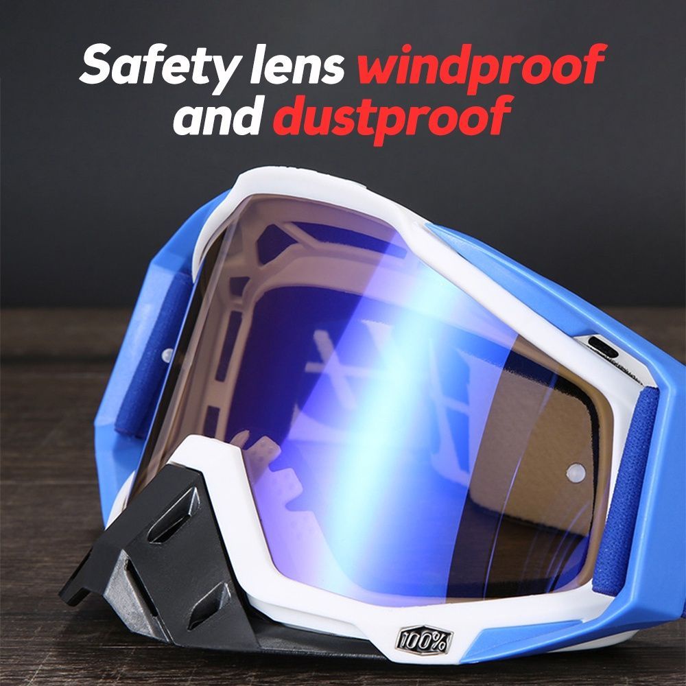 Kính Gắn Nón Bảo Hiểm Chuyên Dụng Cho Người Đi Xe Mô Tô