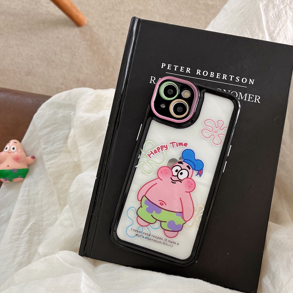 Ốp Lưng Chất Liệu TPU Trong Suốt Chống Sốc Họa Tiết Hoạt Hình Cho Apple IPhone 14 13 12 11 Pro Max