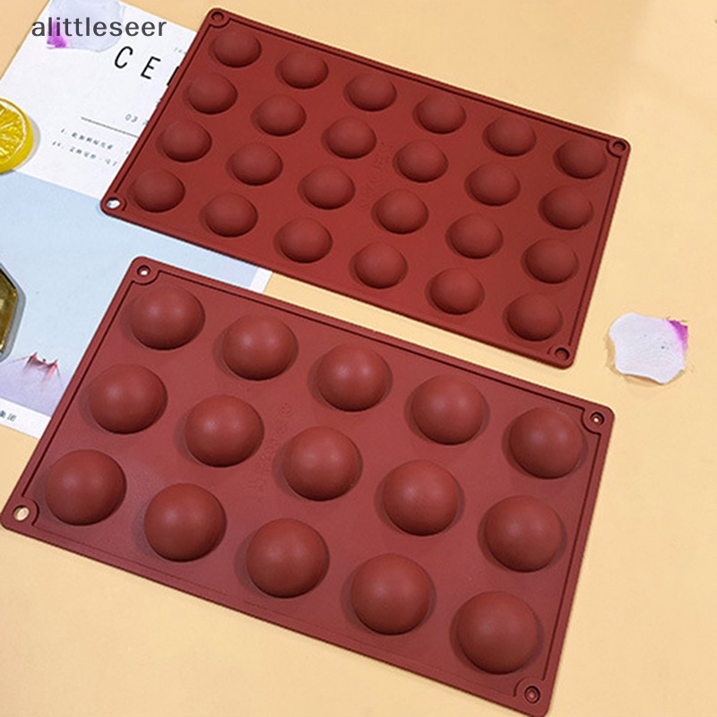 Khuôn Silicone Làm Kẹo Mút / Sô Cô La Hình Quả Bóng Tròn