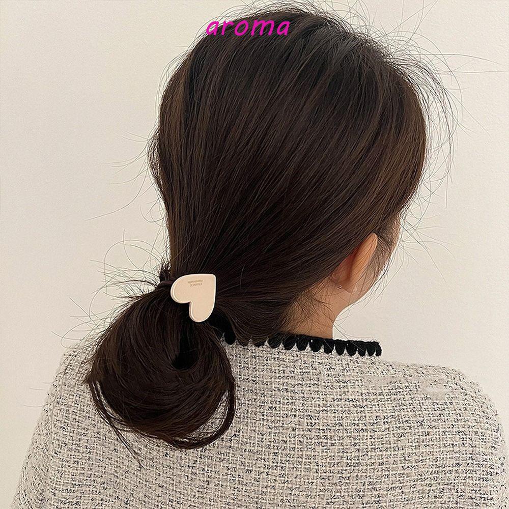 Dây Cột Tóc Đuôi Ngựa Phong Cách Vintage Hàn Quốc Ngọt Ngào Cho Nữ