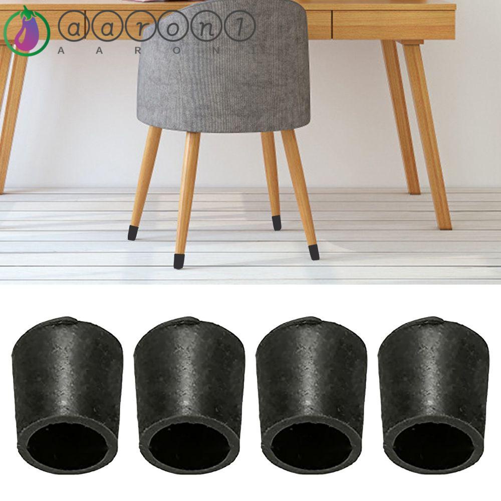 Aaron1 Miếng Bọc Chân Bàn Nội Thất Hình Tròn Màu Đen Giúp Giảm Tiếng Ồn