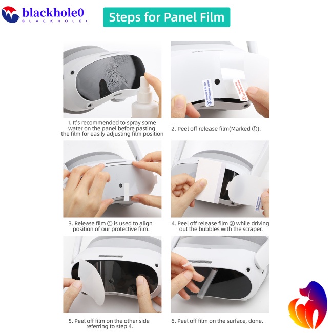 Miếng Dán Hd Mềm Chống Trầy Bảo Vệ Màn Hình Kính Thực Tế Ảo Vr Dành Cho Pico 4