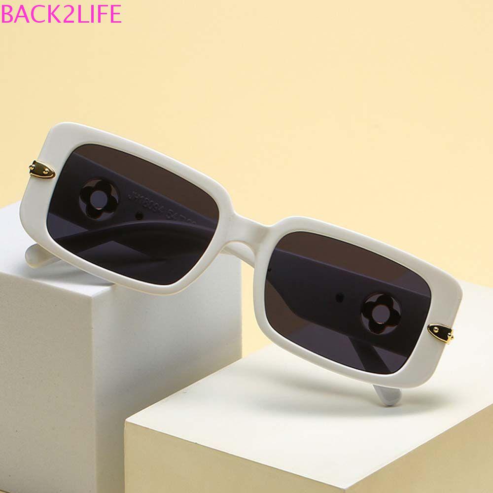 Kính Mát Hình Chữ Nhật Chống Tia UV400 Dùng Cho Nữ BACK2LIFE