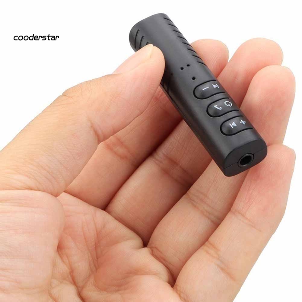 Thiết Bị Nhận Tín Hiệu Âm Thanh Bluetooth Không Dây 3.5mm Cho Loa Xe Hơi