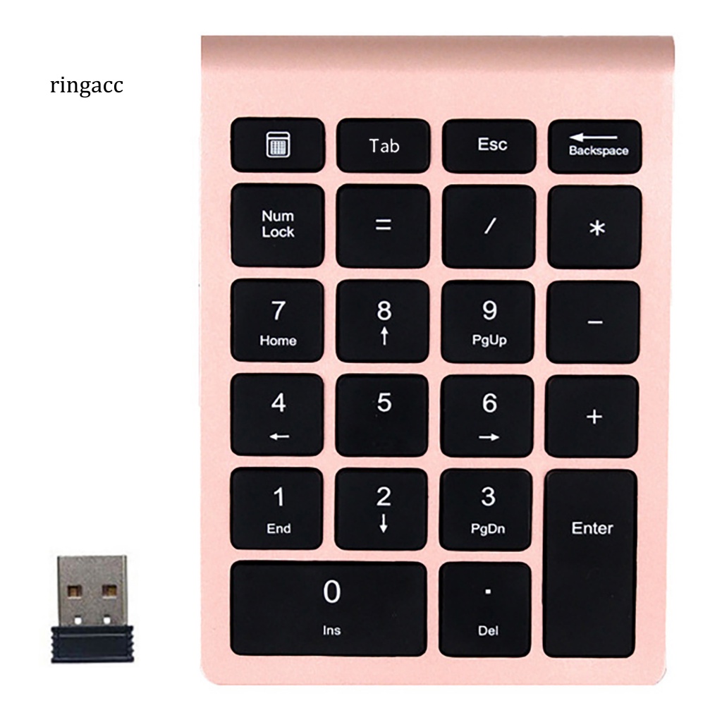 Bàn Phím Số RGA RF304 22 Phím USB 2.4G Thiết Kế Nhỏ Gọn Siêu Mỏng Tiện Dụng