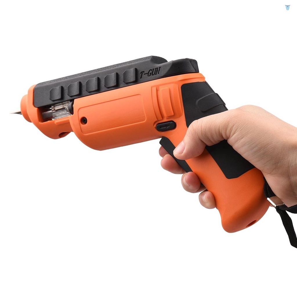 Bộ Tua Vít Điện 47 Món Với Hộp Đựng 6 N.m Và Đầu Vít Xoay 32 Có Thể Sạc Lại Tiện Dụng