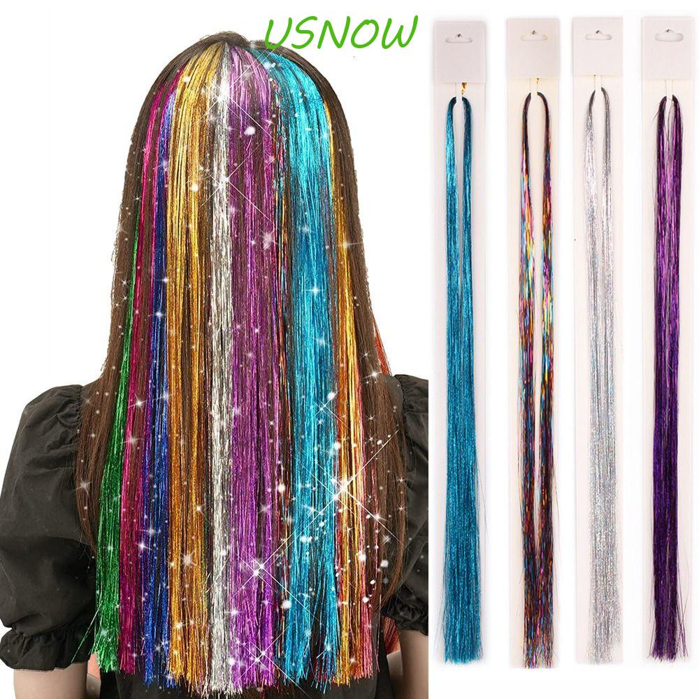 Dây Buộc Tóc Lấp Lánh Thời Trang|Cài Tóc Giả Đính Hạt Lấp Lánh Thời Trang Chất Lượng Cao Cho Nữ