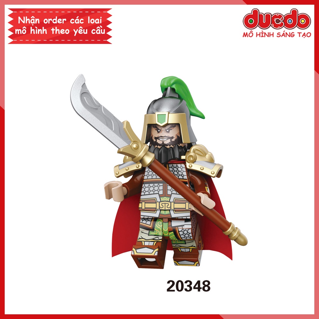 DCOOL 2030H Minifigures các nhân vật tướng TAM QUỐC nhà Hán - Đồ chơi Lắp ghép Xếp hình Mô hình Mini 20343 - 20348
