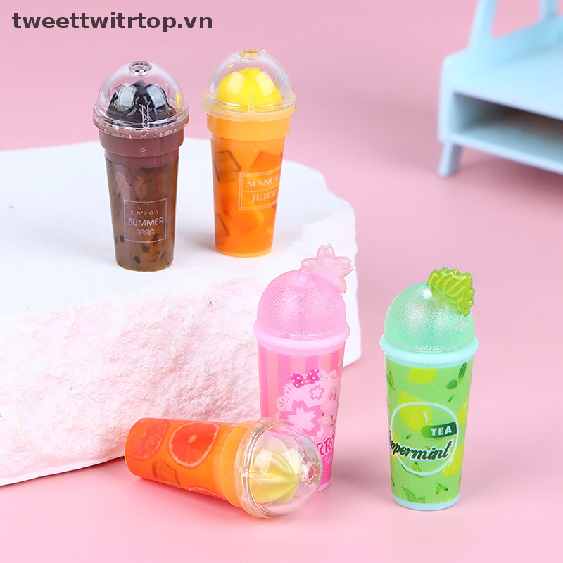 Mô Hình Ly Trà Sữa Mini Trang Trí Nhà Búp Bê