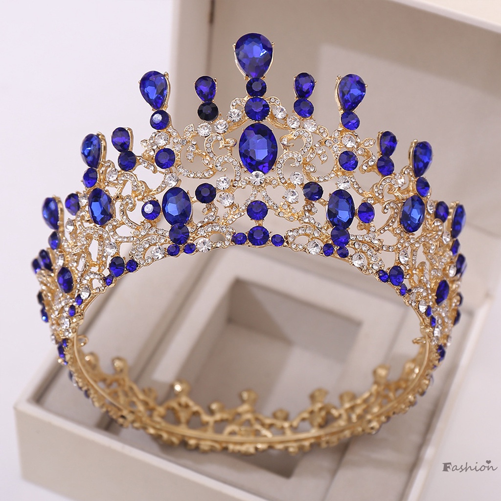 Cài Tóc Hình Vương Miện Đính Đá Lấp Lánh
