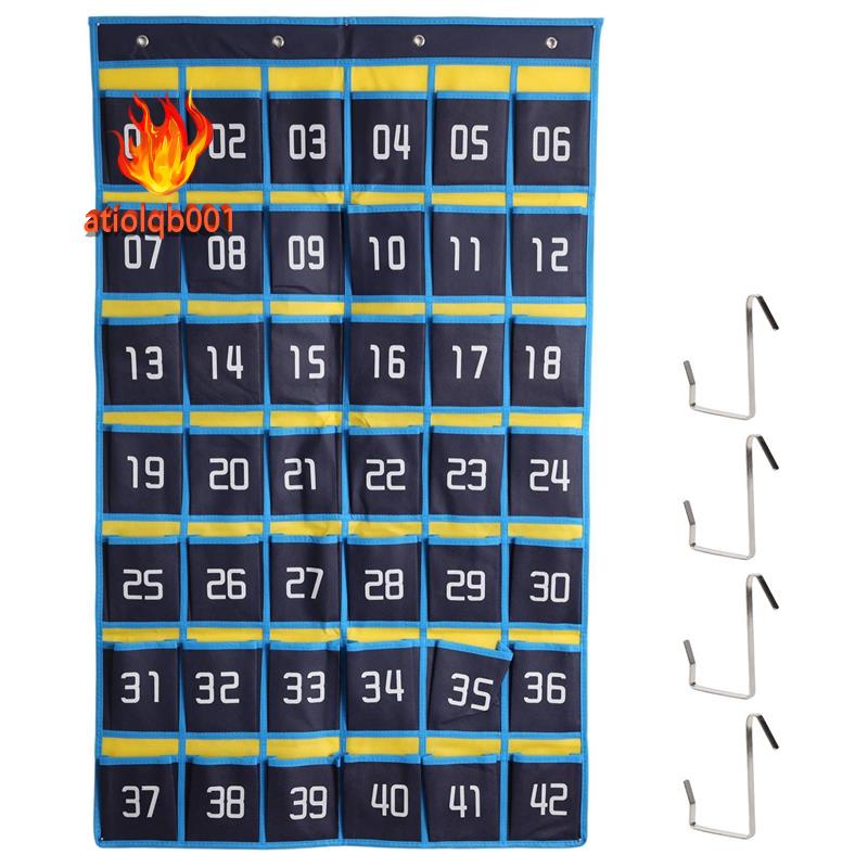 Biểu đồ túi Điện thoại di động Treo tổ chức Túi lưu trữ treo cho người giữ máy tính lớp học