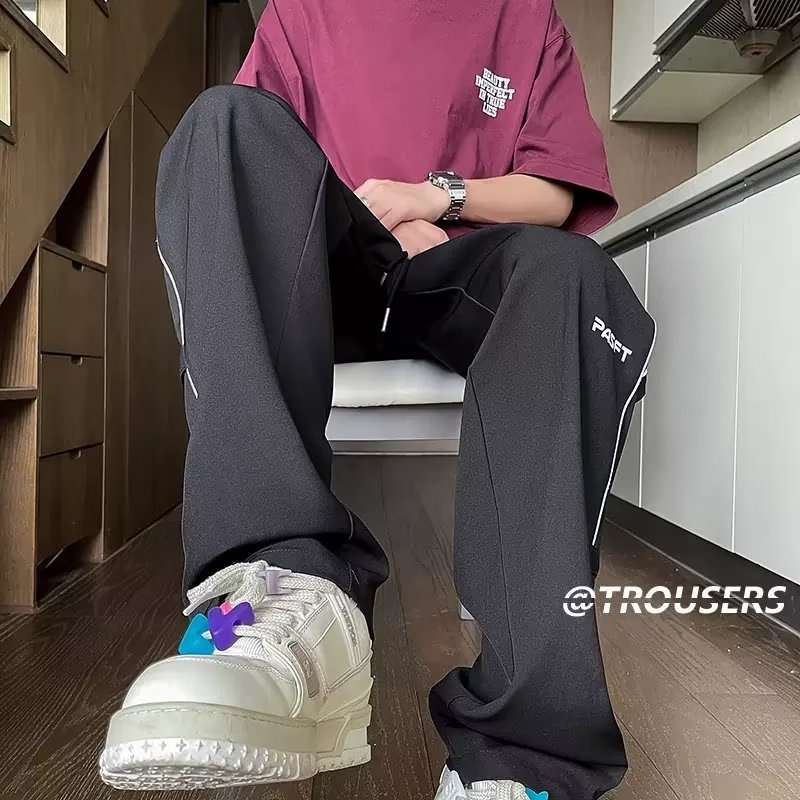 Quần Dài Ống Rộng Phong Cách Đường Phố Thời Trang Mùa Hè Cho Nam