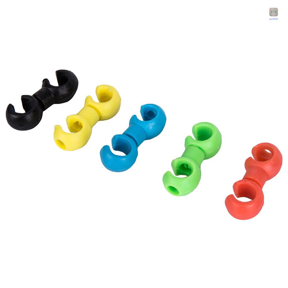 Set 10 Kẹp Giữ Dây Cáp Xe Đạp Leo Núi Tiện Lợi