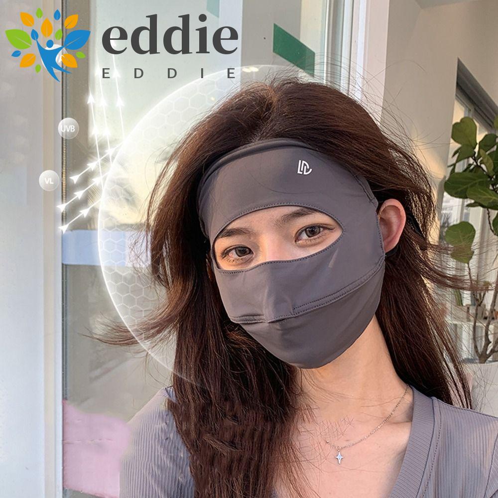Mặt Nạ Lụa Lạnh 26Eddie Thoáng Khí Chống Nắng Màu Sắc Đơn Giản