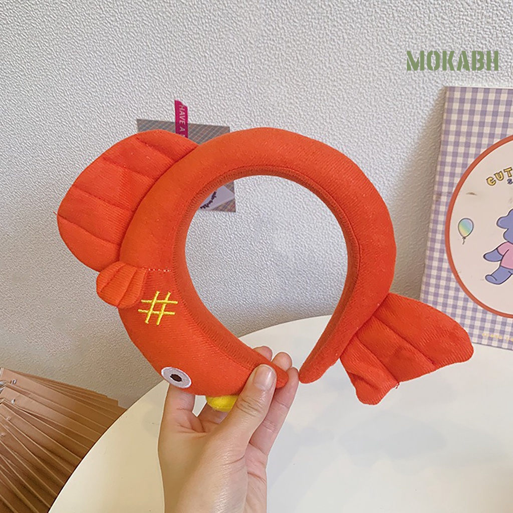 Băng Đô Cài Tóc Họa Tiết Hoạt Hình Dễ Thương Lâu Trôi Tiện Dụng