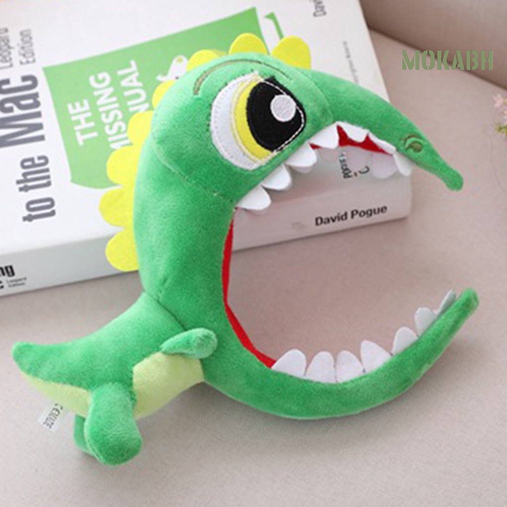 [Mok Abh] Băng Đô Cài Tóc Bằng Cotton PP Hình Khủng Long Xanh Lá Dễ Thương Quyến Rũ Chống Vỡ Dễ Thương Để Chụp Ảnh