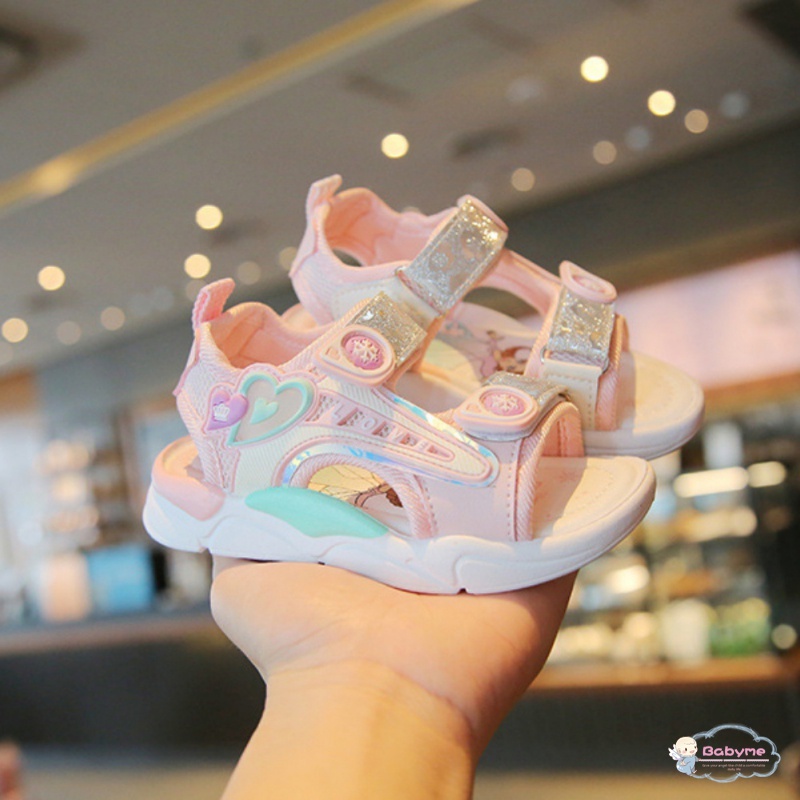 Xăng đan Công Chúa Đế Mềm Thoải Mái Thời Trang Đi Biển Mùa Hè Cho Bé Gái