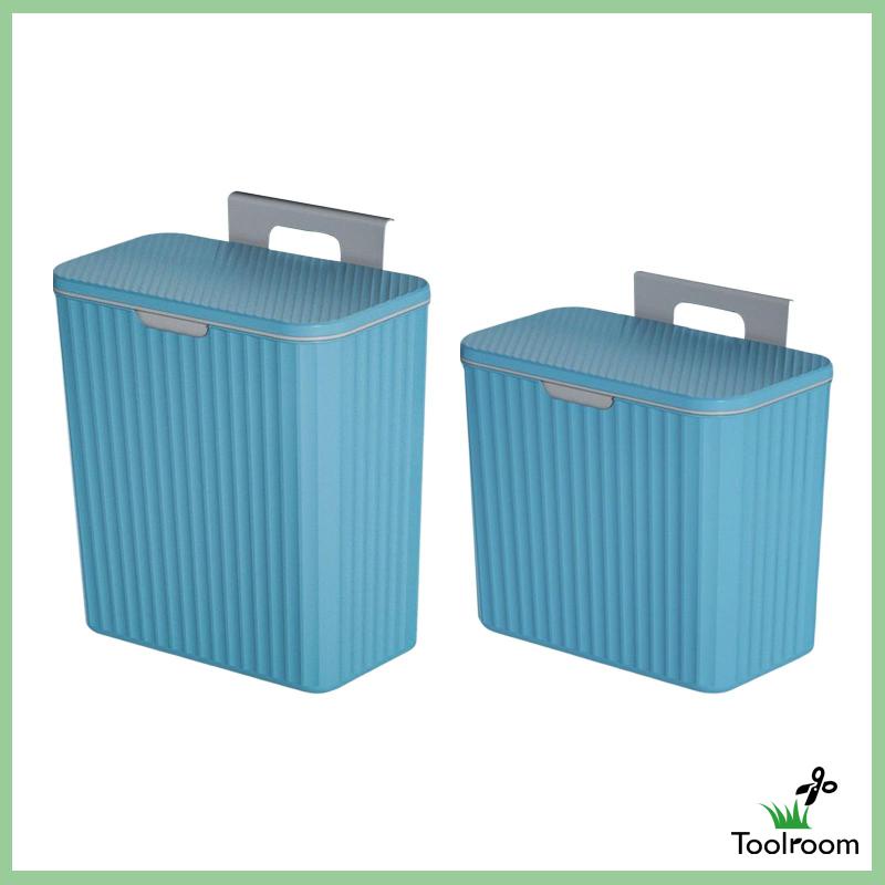 Thùng Rác Có Nắp Đậy Tiện Dụng Cho Nhà Bếp / Phòng Tắm / Văn Phòng