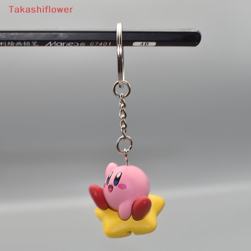 1 Móc Khóa Hình Nhân Vật Anime Kirby Dễ Thương