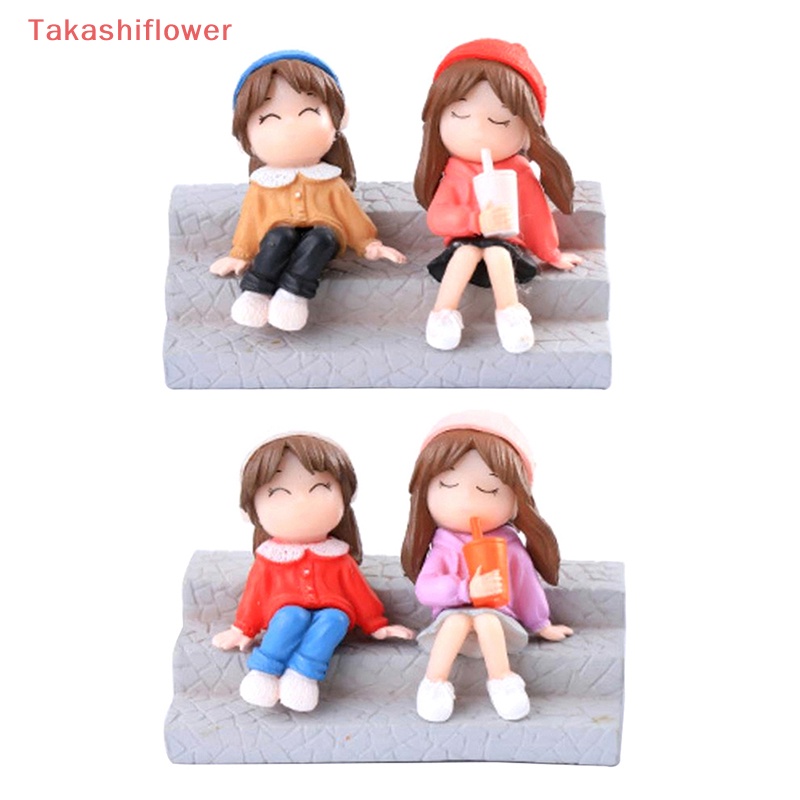 Set 3 Mô Hình Mini Trang Trí Tiểu Cảnh Sân Vườn / Nhà Cửa / Xe Hơi