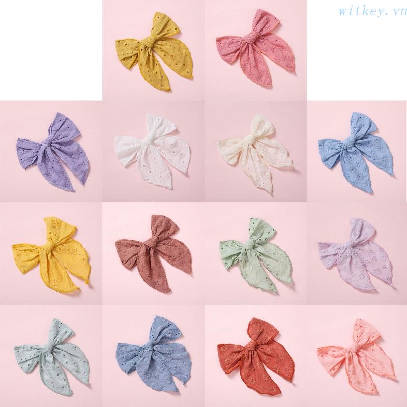 Kẹp Tóc Trang Trí Nơ Phong Cách Hồi Giáo Dễ Thương Dành Cho Bé Gái