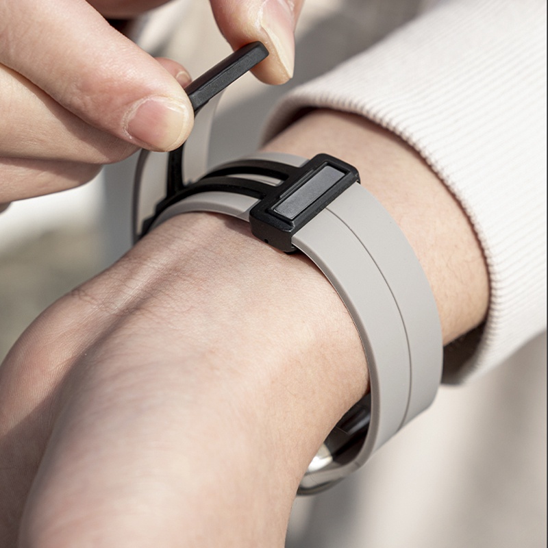 Dây Đeo Khóa Nam Châm Cho Đồng Hồ Thông Minh Apple watch Series 8 7 SE 6 5 4 3 Ultra iwatch 40mm 44mm 41mm 45mm 49mm