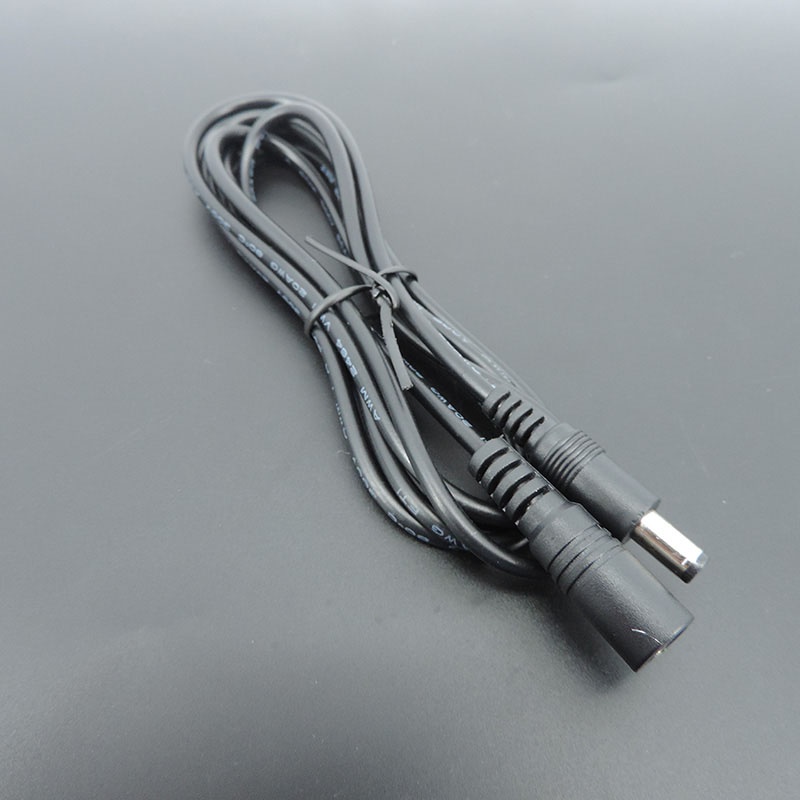 1 / 1.5 / 5m Dây Cáp Nối Nguồn DC 20awg 22Wg 5.5x2.1mm