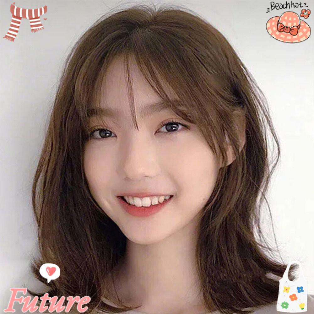 Tóc Giả 3D Tự Nhiên Chịu Nhiệt Độ Cao Che Phủ Toàn Diện