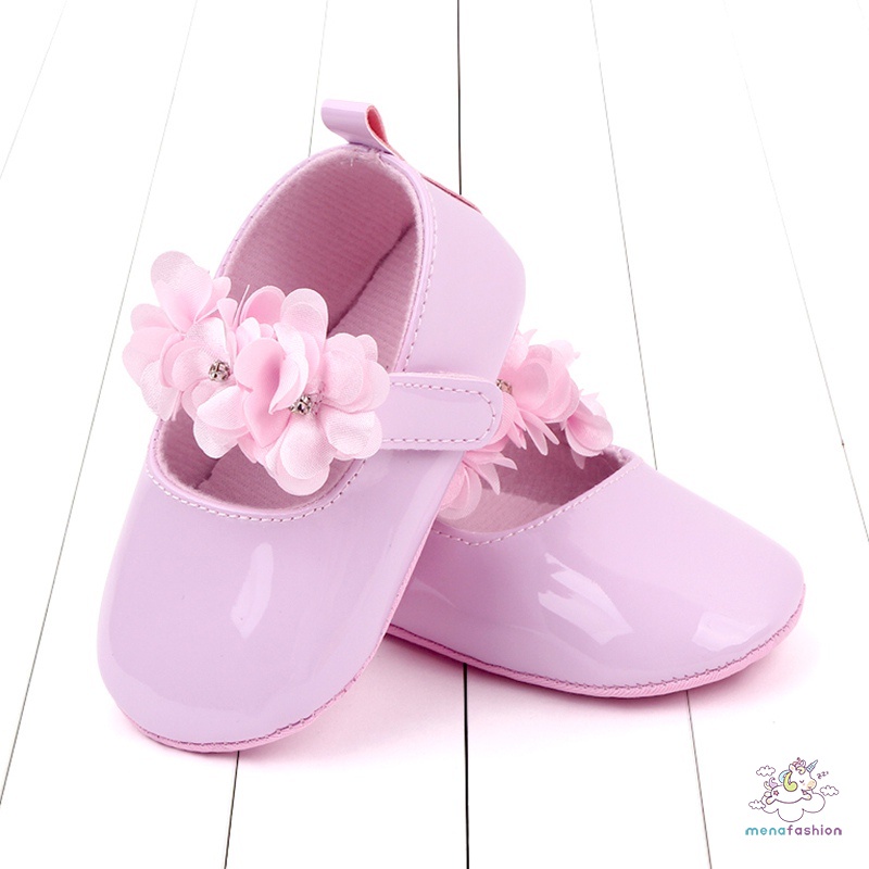 Giày Tập Đi Thiết Kế Mỏng Đính Hoa Xinh Xắn Thời Trang Mùa Hè Dành Cho Bé Gái