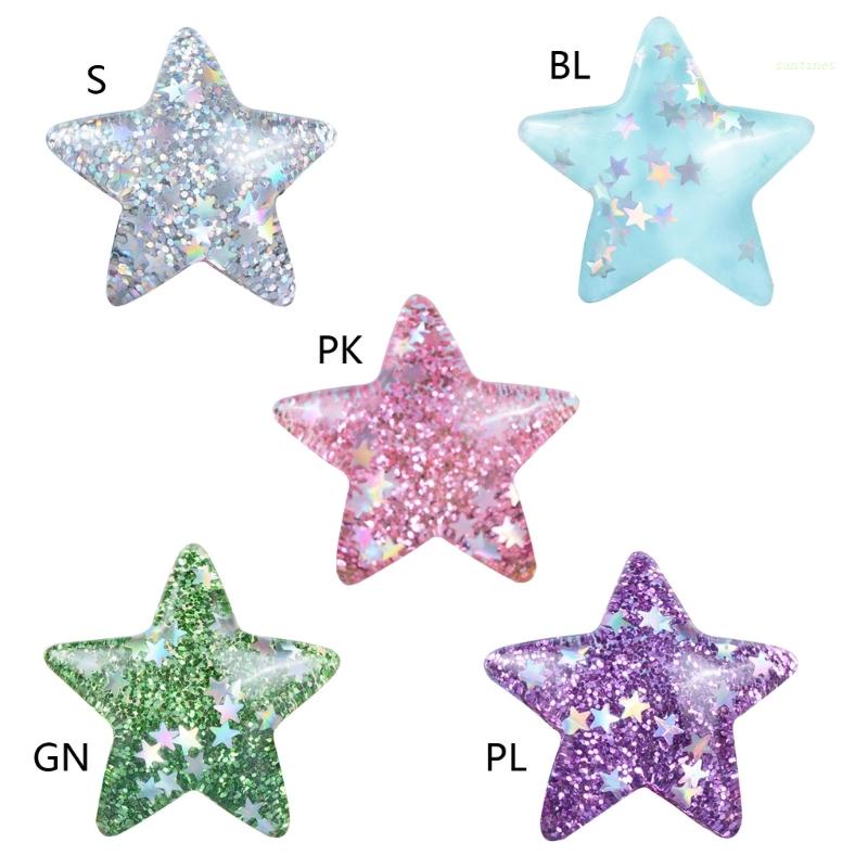 Nhẫn Hở Hình Ngôi Sao Chất Liệu Resin Có Thể Điều Chỉnh Kích Cỡ